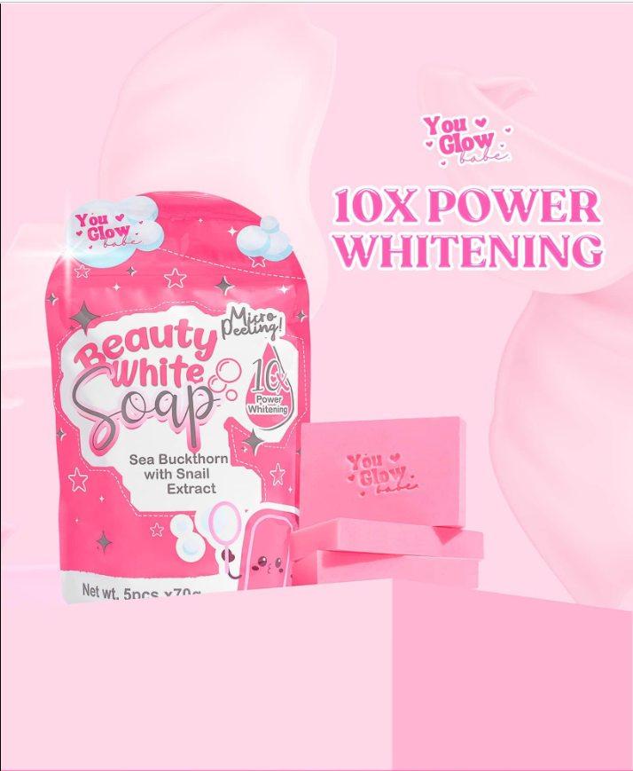 You Glow Babe Beauty White Soap 70g x 5