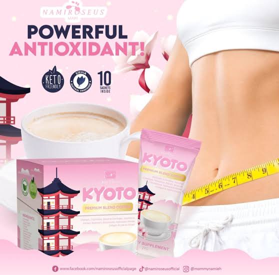 Namiroseus Kyoto Premium Blend Coffee (Slimming, Glutathione & Collagen) 210g - 10 Sachets