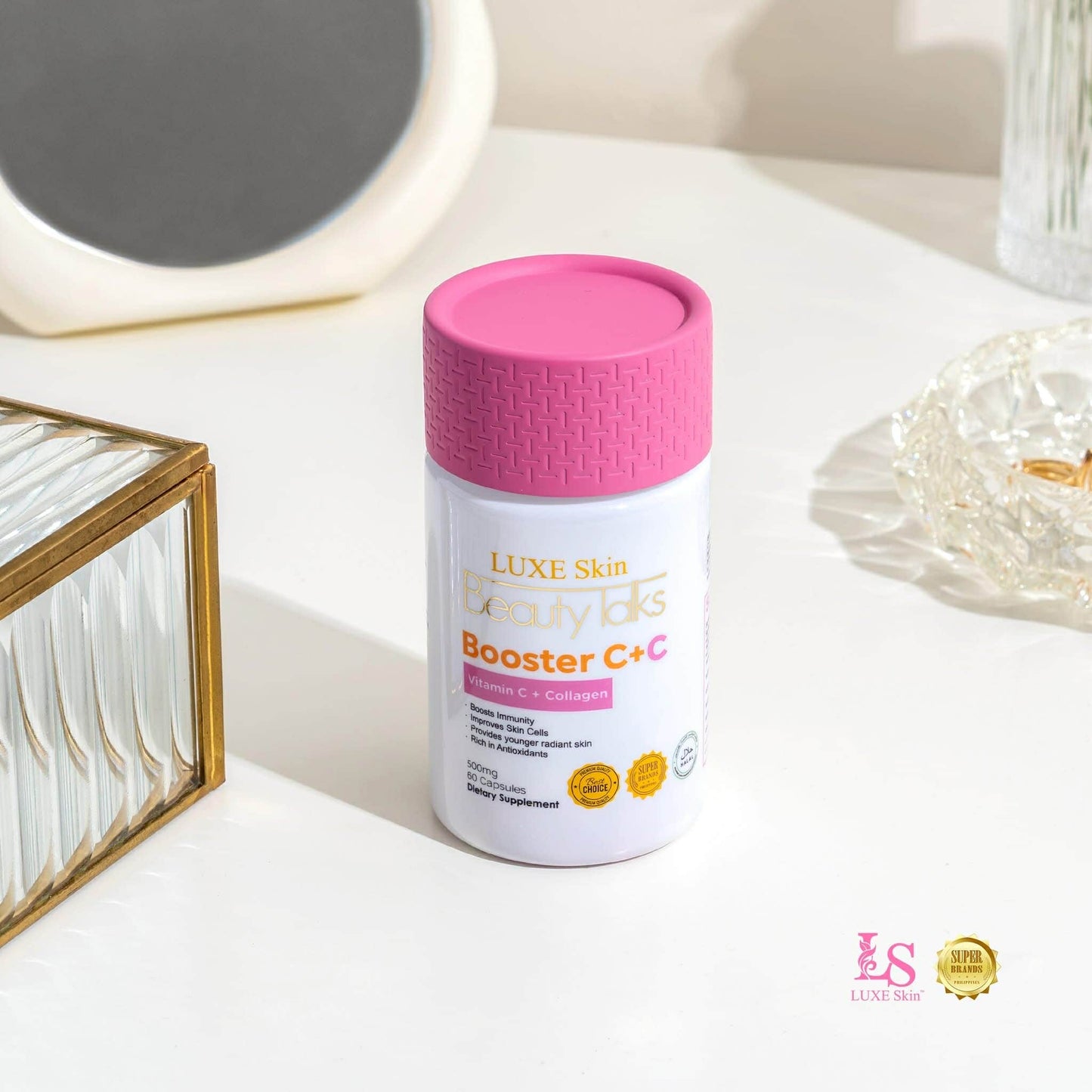 LUXE Skin Beauty Talks – Booster C+C 500mg