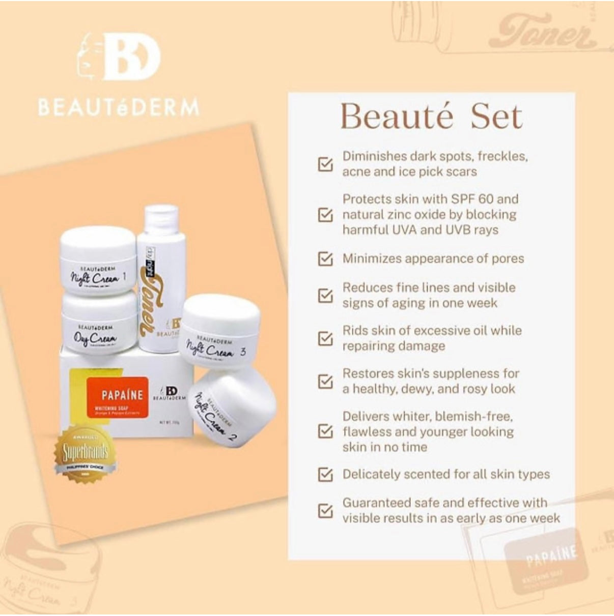 Beauté Regular Set