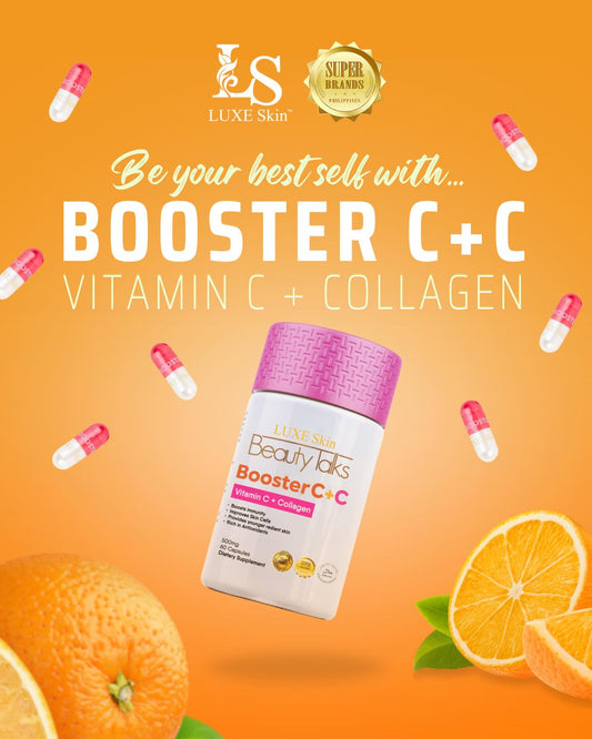 LUXE Skin Beauty Talks – Booster C+C 500mg