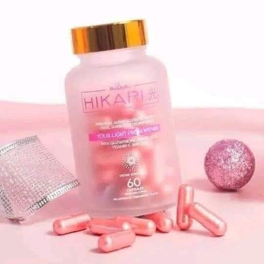 Hikari Ultra-Premium Glutathione with Oral Sunblock Technology -60 capsules
