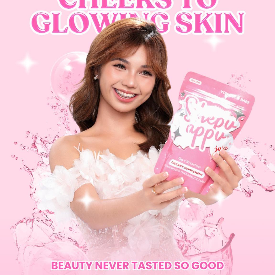 Shepu Appu Slimming Juice — You Glow Babe (15g x 10 Sachets)